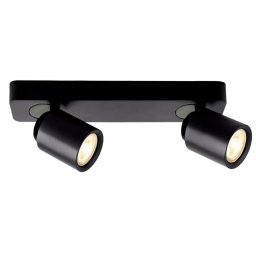Deko-Light stropní přisazené svítidlo Librae lineární II 220-240V AC/50-60Hz GU10 2x max. 50,00 W 322 mm tmavě černá RAL 9005 348169