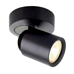 Deko-Light stropní přisazené svítidlo Librae Roa I 220-240V AC/50-60Hz GU10 1x max. 50,00 W tmavě černá RAL 9005 348172