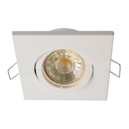 Deko-Light stropní vestavné svítidlo Alioth 2 hranaté 12V AC/DC GU5.3 / MR16 1x max. 35,00 W 90 mm bílá RAL 9003 110029