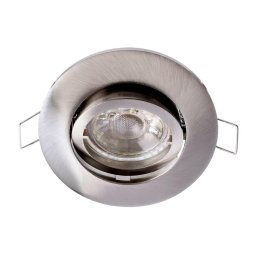 Deko-Light stropní vestavné svítidlo Alioth 2 kulaté 12V AC/DC GU5.3 / MR16 1x max. 35,00 W stříbrná 110028