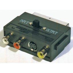 EMOS SCART-3CINCH+SVHS adaptér 1811000200