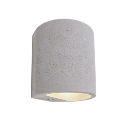 Deko-Light nástěnné přisazené svítidlo Sabik 220-240V AC/50-60Hz G9 1x max. 25,00 W 110 mm šedá 341175