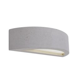 Deko-Light nástěnné přisazené svítidlo Sarin 220-240V AC/50-60Hz E14 1x max. 25,00 W 300 mm šedá 341178