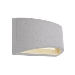 Deko-Light Kapego nástěnné přisazené svítidlo Arianna II 220-240V AC/50-60Hz G9 1x max. 25,00 W 200 mm šedá 341187