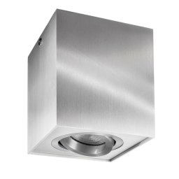 Deko-Light Kapego stropní přisazené svítidlo Dato 220-240V AC/50-60Hz GU10 1x max. 50,00 W 96 mm stříbrná 122417