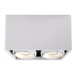Deko-Light Kapego stropní přisazené svítidlo Mona II 220-240V AC/50-60Hz GU10 2x max. 50,00 W 186 mm bílá 348004