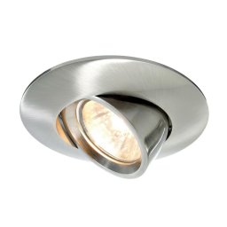 Deko-Light Kapego stropní vestavné svítidlo 12V AC/DC GU5.3 / MR16 1x max. 50,00 W stříbrná 126073