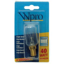Whirlpool žárovka Wpro 40W E14 240V CL OV do trouby