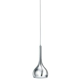 AZzardo Soul 1 závěsné svítidlo AZ1652 E27 max.1x60W lesklý chrom 18cm