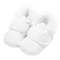 Kojenecké zimní semiškové capáčky ke křtu New Baby 3-6 m kluk, vel. 3- 6 m