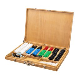 Sada pro optiky souboru zkušebních skel 1338 v kufříku včetně zkušební obruby