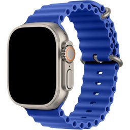Oceánský řemínek pro Apple Watch Series 6/5/4 a SE (40mm) - Modrý