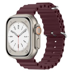 Oceánský řemínek pro Apple Watch Series 3/2/1 (38mm) - Vínový