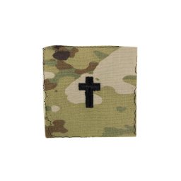 MILITARY RANGE nášivka VOJENSKÝ KNĚZ pro našití OCP