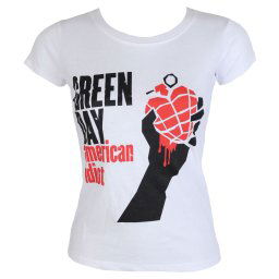 tričko dámské Green Day - American Idiot - ROCK OFF - GDTSW12LW