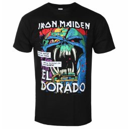 tričko pánské Iron Maiden - El Dorado BL - ROCK OFF - IMTEE125MB