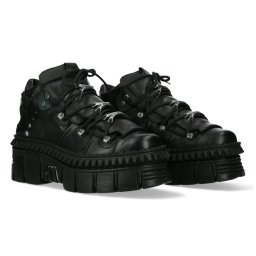 boty NEW ROCK - CRUST NEGRO, NOMADA NEGRO - M.WALL106-S13