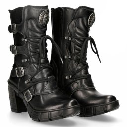 boty NEW ROCK - VEGAN NEGRO - M.TRCASCO008-V2