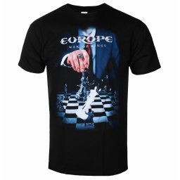 tričko pánské Europe - War Of Kings - BLACK - ROCK OFF - EURTS03MB