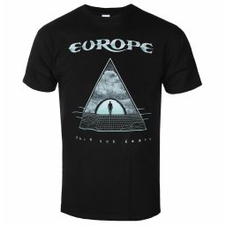 tričko pánské Europe - Walk The Earth - BLACK - ROCK OFF - EURTS02MB