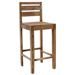 indickynabytek.cz - Židle barová 45x110x45 z indického masivu palisandr / sheesham