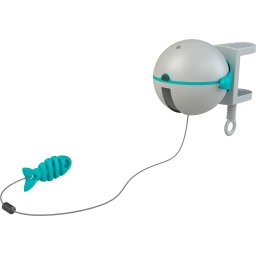 Hračka pro kočky na baterie, k upevnění na stůl nebo jiný předmět