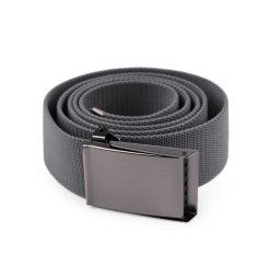 Pásek pružný šíře 3,8 cm unisex, barva 2 šedá