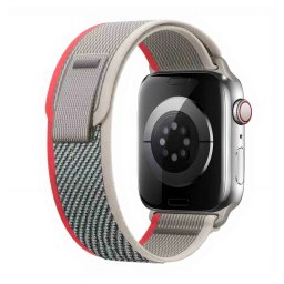 iMore Řemínek Trailový tah Apple Watch Series 3/2/1 (38mm) - šedo-červená