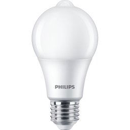 LED žárovka LED SENSOR E27 A60 8W = 60W 806lm 4000K Neutrální bílá PHILIPS PHICLAO1010