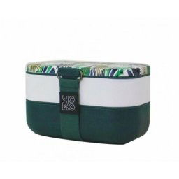 Box na jídlo Bento Yoko Design Equador, dvoupatrový, 1,2 litru