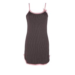 Napoli noční košilka na ramínka lux M černá