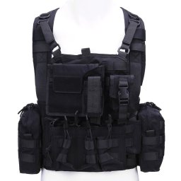 101INC vesta OPERATOR LQ14121 chest rig ČERNÁ