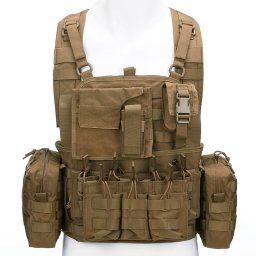 101INC vesta OPERATOR LQ14121 chest rig COYOTE