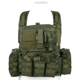 101INC vesta OPERATOR LQ14121 chest rig ZELENÁ