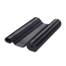 Černá gumová rohož DEFENDER RILLS MAT - 8 m x 100 cm x 0,26 cm