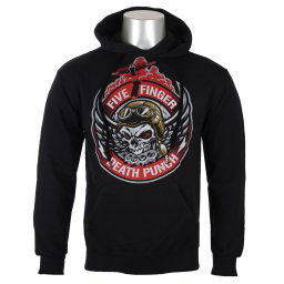 mikina pánská Five Finger Death Punch - Black - ROCK OFF - FFDPHOOD02MB