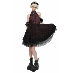 šaty dámské DEVIL FASHION - RAZORBLADE ROMANCE - SKT143
