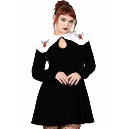 šaty dámské KILLSTAR - Courtney - Black - KSRA008281