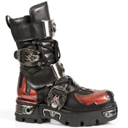 boty NEW ROCK - 195-S1 - Itali Negro