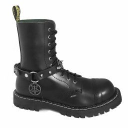 obojek (postroj na botu) Triple Pentagram Sacrifice Boot Strap - LSF3 09