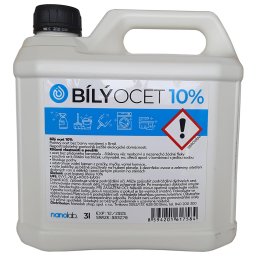 BÍLÝ OCET 10% NANOLAB 3L