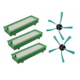 Filtry a metličky pro VORWERK Kobold VR200, VR300 5ks