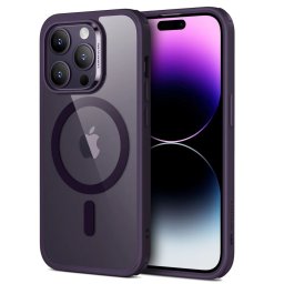 Pouzdro ESR Ch Halolock MagSafe Apple iPhone 14 Pro - Fialové/Čiré