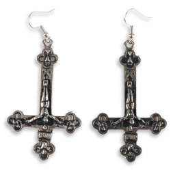 náušnice Cross - PSY622