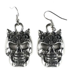 náušnice Skull - PSY728