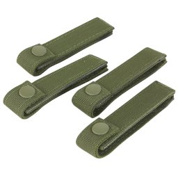 S.T. CONDOR poutka pro upevnění výstroje MODULAR 10cm/4ks ZELENÉ