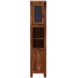 indickynabytek.cz - Skříňka do koupelny Gani 40x190x35 z indického masivu palisandr / sheesham