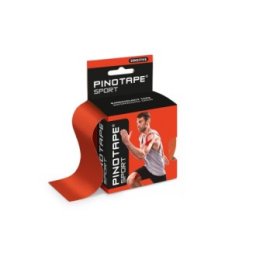 PINOTAPE® Sport, sensitive, světle červený, 5 cm x 5 m