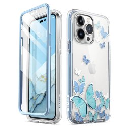 Pouzdro SUPCASE COSMO IPHONE 14 PRO MAX BLUE FLY