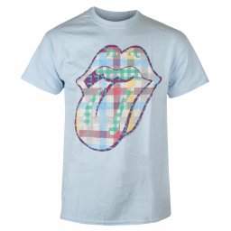 tričko pánské The Rolling Stones - Gingham Tongue - 13049000